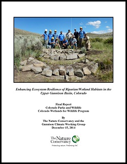 CPW Gunnison Report Cover